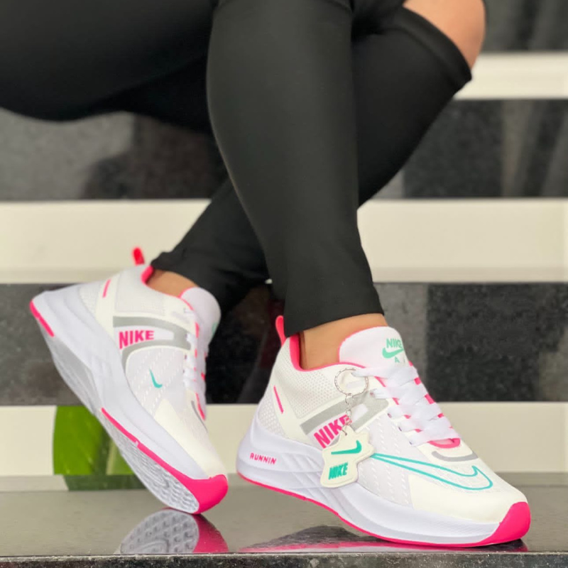 Nk Runnin Blanco + Regalo llavero