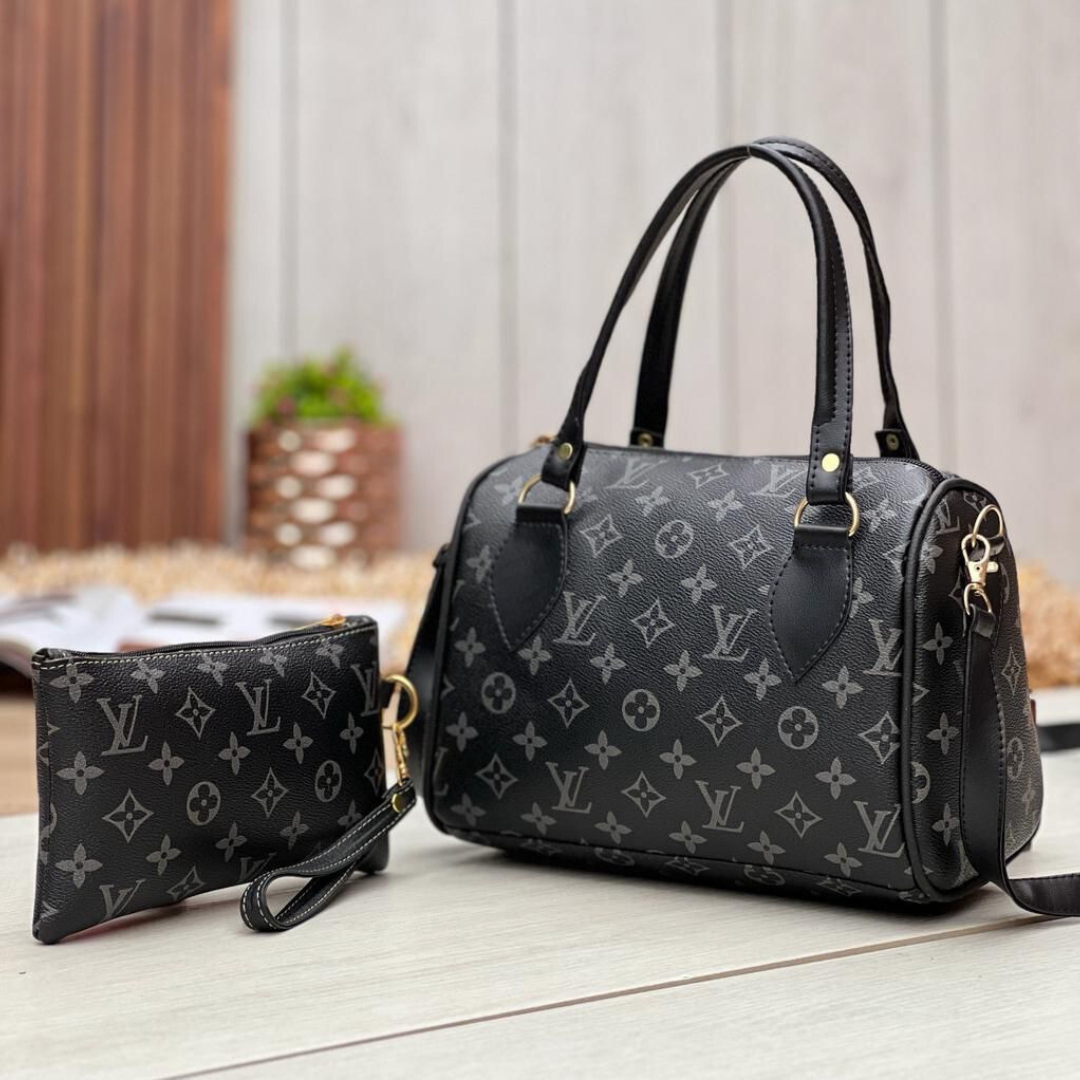 Kit Bolso y Cosmetiquera LV