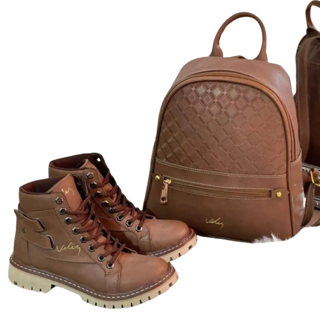 Combo Botas y Mochila Vélez