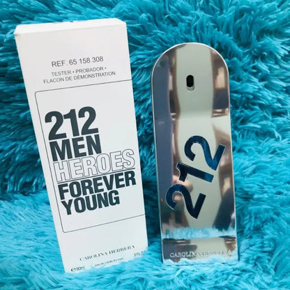 Kit 3 Perfumes 212 Vip Black, 212 Heroes, 212 NYC 100ml