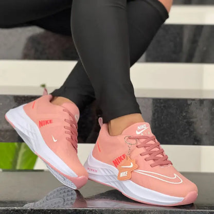 Nk Runnin Rosado + Regalo llavero