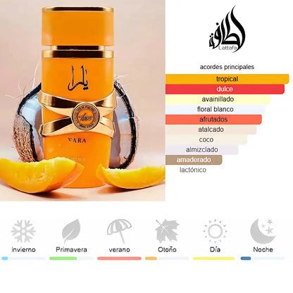Kit 4 Perfumes Asad, Yara, Yara Tous, Yara Moi 100ml