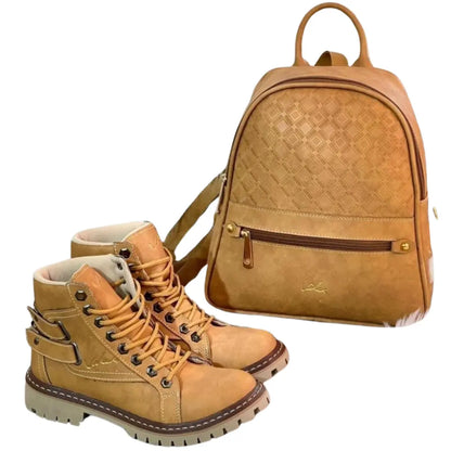 Combo Botas y Mochila Vélez