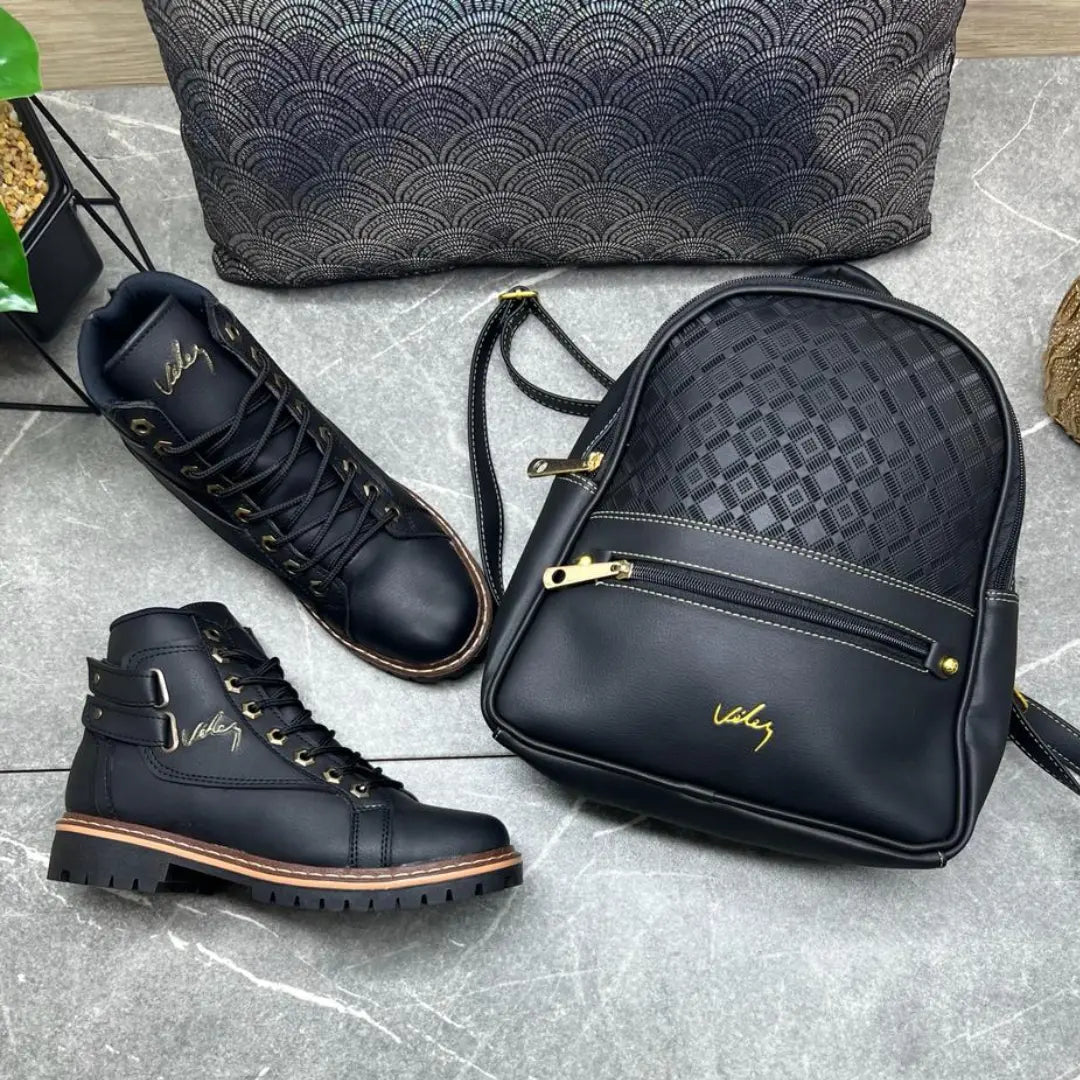 Combo Botas y Mochila Vélez