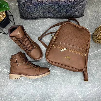 Combo Botas y Mochila Vélez