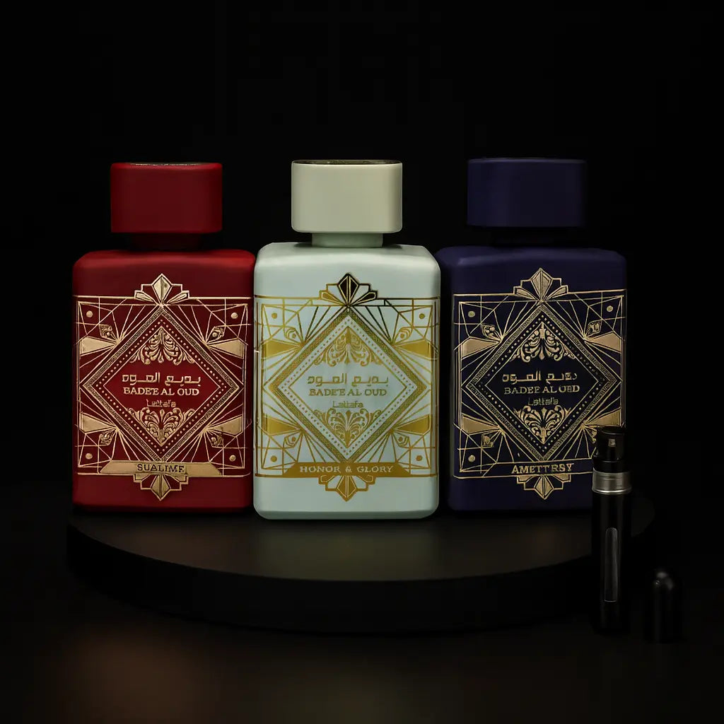 Kit 3 Perfumes Sublime, Honor&Glory, Amethyst